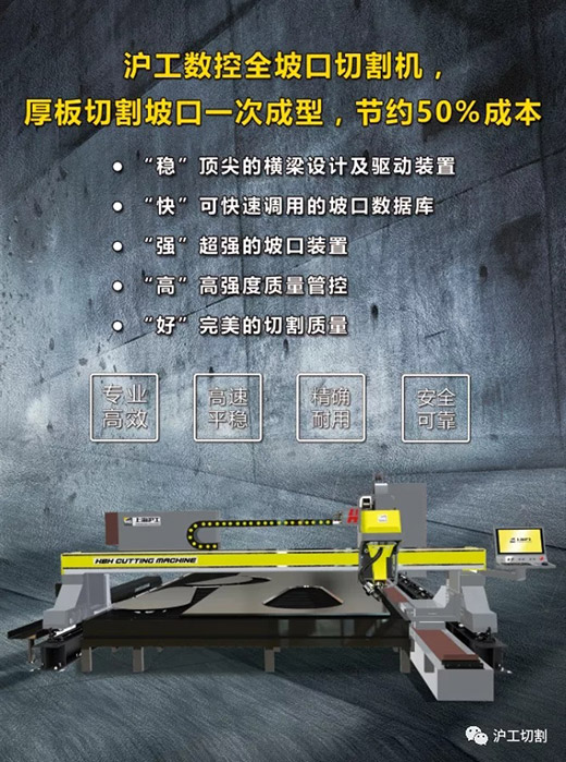 上G环球官方网站数控等离子坡口切割机